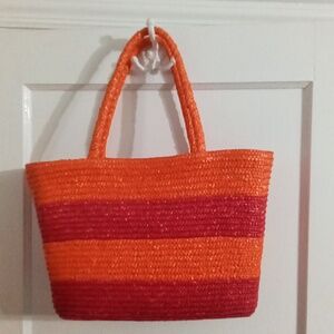 🌻Wicker bag, fully lined